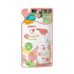 피죤 쁘띠 키즈 거품 샴푸 리필용 프레쉬 애플향 240ml