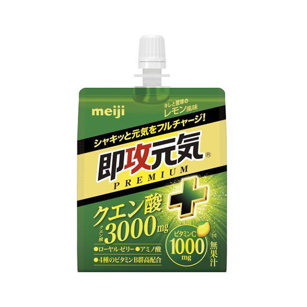 메이지 즉공 건강 젤리 구연산+칼립투스 신맛의 레몬맛 비타민젤리음료 180g