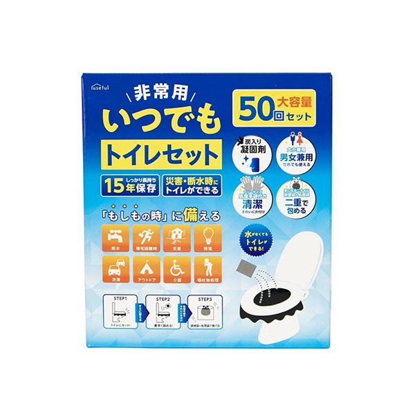 후지 언제든지 화장실 세트 50회분 1개