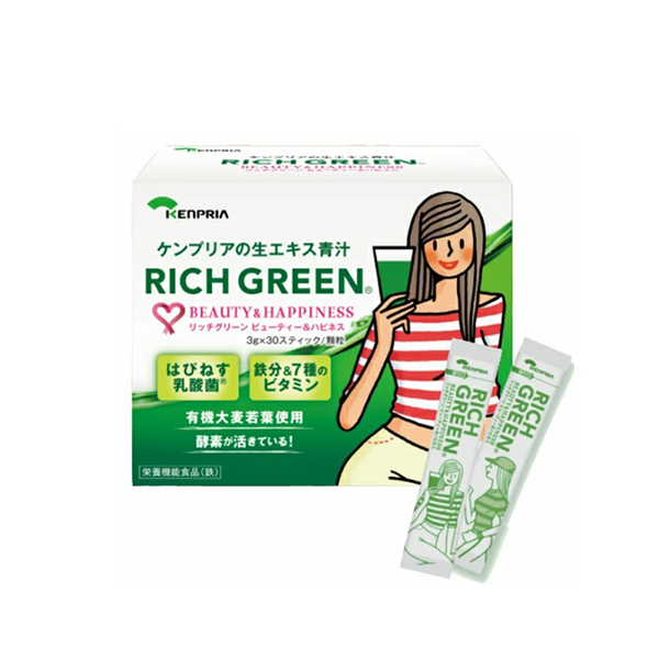 켄프리아 리치 그린 beauty & happiness 3g × 30포