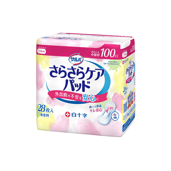 백십자 살바 보송보송 케어 패드 100cc 28장