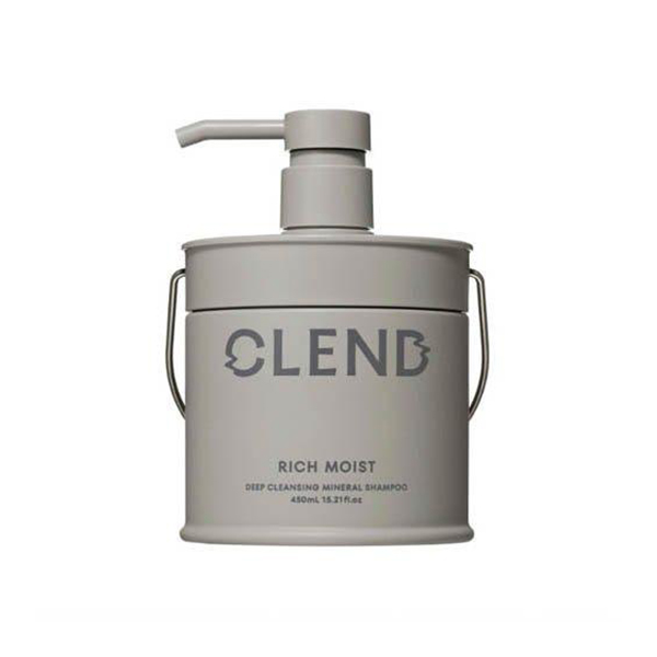 보틀웍스 클렌드 리치 모이스트 딥클렌징 미네랄 샴푸 450ml