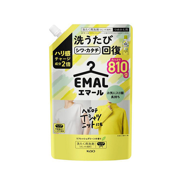 카오 에말 리프레쉬 그린향 리필용 810g