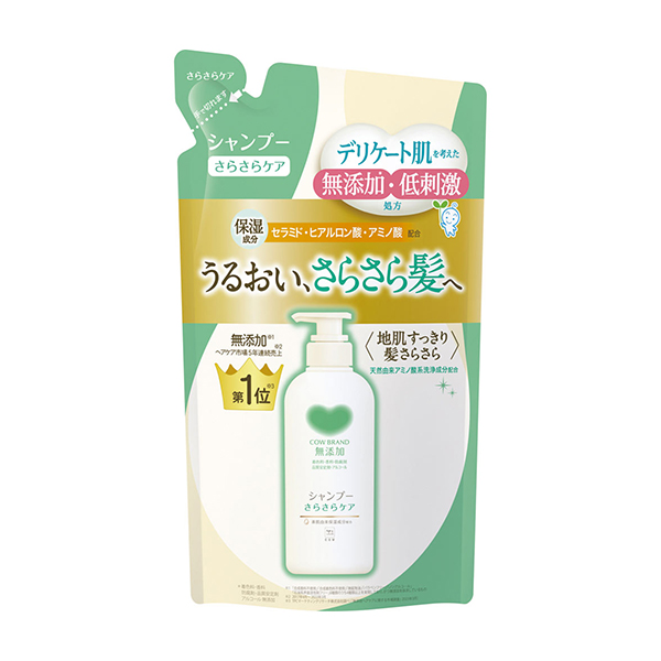 카우브랜드 무첨가 샴푸 보송보송 케어 리필용 360mL
