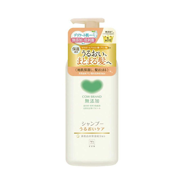 카우브랜드 무첨가 샴푸 수분 케어 펌프 470mL