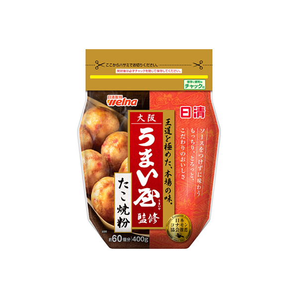 닛신제분 오사카 우마야 감수 타코야키 가루 400g