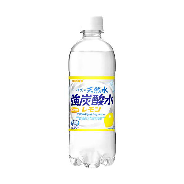산가리아 이가의 천연수 강탄산수 레몬 500ml