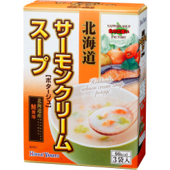 홋카이야마토 연어 크림 스프 1개(3봉입) 51.6g