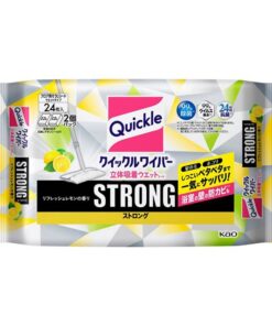 카오 퀵클 와이퍼 입체 흡착 웻시트 스트롱 리프레시 레몬 24매입