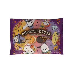 [기간한정] 몽트와르 할로윈 쿠키 산리오 크림 샌드 비스켓 144g