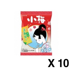 작은 매실 (봉지) 68g 10개 세트