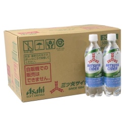 아사히 미쓰야 사이다 500ml 1케이스 24개입