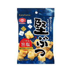 카메다제과 카타부츠 소금맛 한입사이즈 단단한 쌀떡튀김 55g