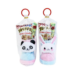 [기간한정] 해피 토끼/팬더 크리스마스 부츠과자 포함 (3봉입) 370g