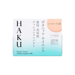 시세이도 HAKU 하쿠 보타닉 사이언스 약용 미용액 쿠션 콤팩트 핑크 오클 10 리필용 12g