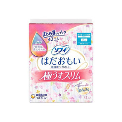 유니참 소피 하다 오모이 아주 얇은 슬림형 21cm날개 없음 42매입