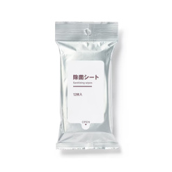 무인양품 살균 시트 12매입