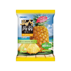 [기간한정] 오리히로 탱글탱글 곤약젤리 골든파인 6개입 120g