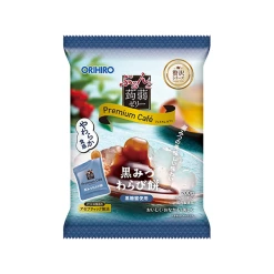 오리히로 탱글탱글 곤약젤리 프리미엄 카페 쿠로미츠와라비 모치 흑당 물방울떡 10개입 200g