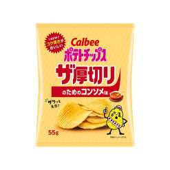 가루비 두꺼운 포테이토칩 콘소메맛 55g