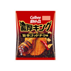 가루비 포테이토칩 농후 킹 갓 칠리맛 52g