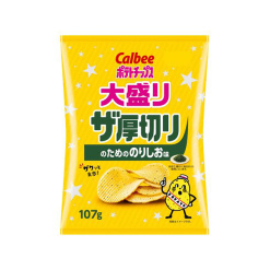 가루비 두꺼운 포테이토칩 대용량 김소금맛 107g