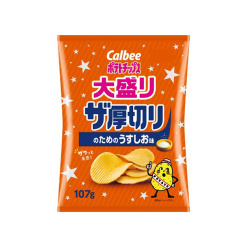 가루비 두꺼운 포테이토칩 대용량 소금맛 107g