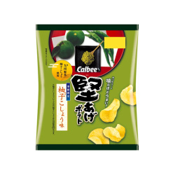 가루비 카타아게 포테이토칩 유자고추맛 60g