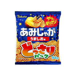 토하토 아미쟈가 그물감자칩 소금맛 대용량 94g