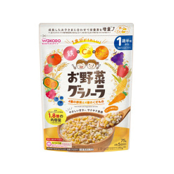 아사히 와코도 야채 그래놀라 4종류의 야채와 4종류의 과일 75g