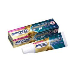 헤이리온재팬 신 폴리 그립 프리미엄 플러스 장시간 틀니 안정&씹는 힘 EX 40g