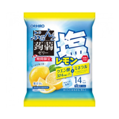 [기간한정] 오리히로 탱글탱글 곤약젤리 소금레몬 6개입 120g