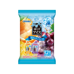 [기간한정] 오리히로 탱글탱글 얼려먹는 아이스 귤 + 그레이프 12개입 216g
