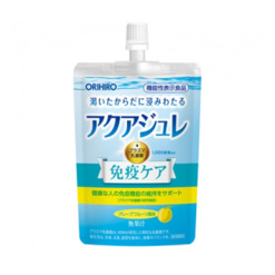 오리히로 아쿠아젤리 플라즈마 유산균 그레이프 후르츠맛 130g