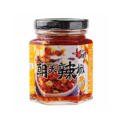 칼디커피팜 라오뤄즈 차오톈자오 마늘 고추 절임 105g