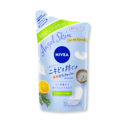 카오 니베아 엔젤스킨 바디워시 아크네 클리어 시트러스 & 허브향 리필용 350ml