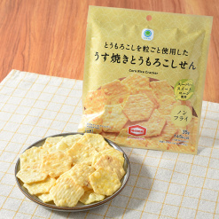 패밀리마트 얇게 구운 옥수수 센베이 35g