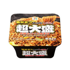 세븐일레븐 초대용량 오코노미 소스 야키소바 224g