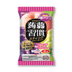 닛코 곤약 습관 곤약젤리 3종 모둠 6개입