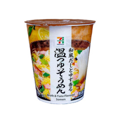 세븐일레븐 따뜻한 츠유 소면 61g