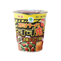 패밀리마트 스즈오니 배덕 마늘 간장 라면 103g