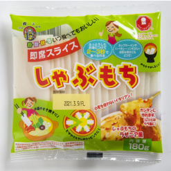 교무슈퍼 마에하라 제분 슬라이스 샤부샤부 떡 180g