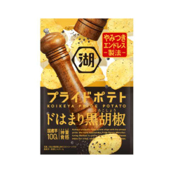 코이케야 프라이드 포테이토칩 빠져드는 흑후추맛 55g