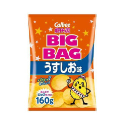 가루비 BIG BAG 포테이토칩 소금맛 160g
