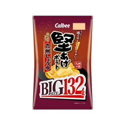 가루비 카타아게 포테이토칩 큐슈 간장맛 BIG 132g
