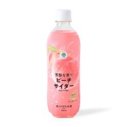 [기간한정] 패밀리마트 피치 사이다 500ml