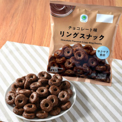 패밀리마트 초콜릿맛 링 스낵 65g