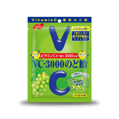 노벨제과 VC-3000 목캔디 머스캣맛 90g