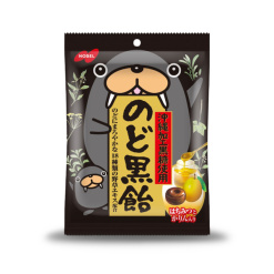 노벨제과 흑 목캔디 110g