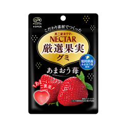후지야 넥타 엄선 과일 젤리 아마오우 딸기맛 48g